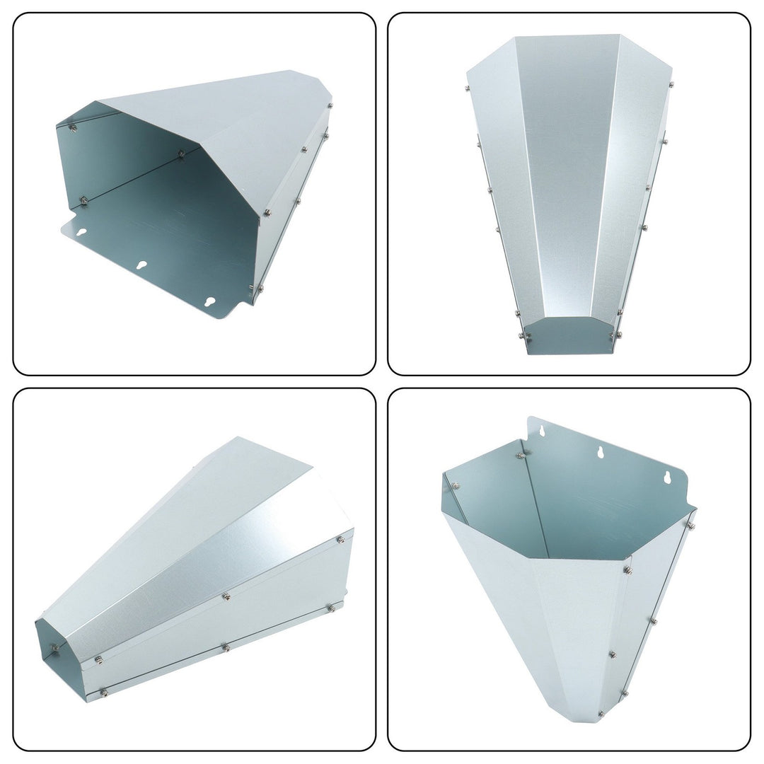 Stainless Steel Poultry Cone Medium with Gloves for Chickens up to 8 lb
