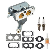 Carburetor for Briggs and Stratton 407777 407677 Twin Cylinder Engines 796258