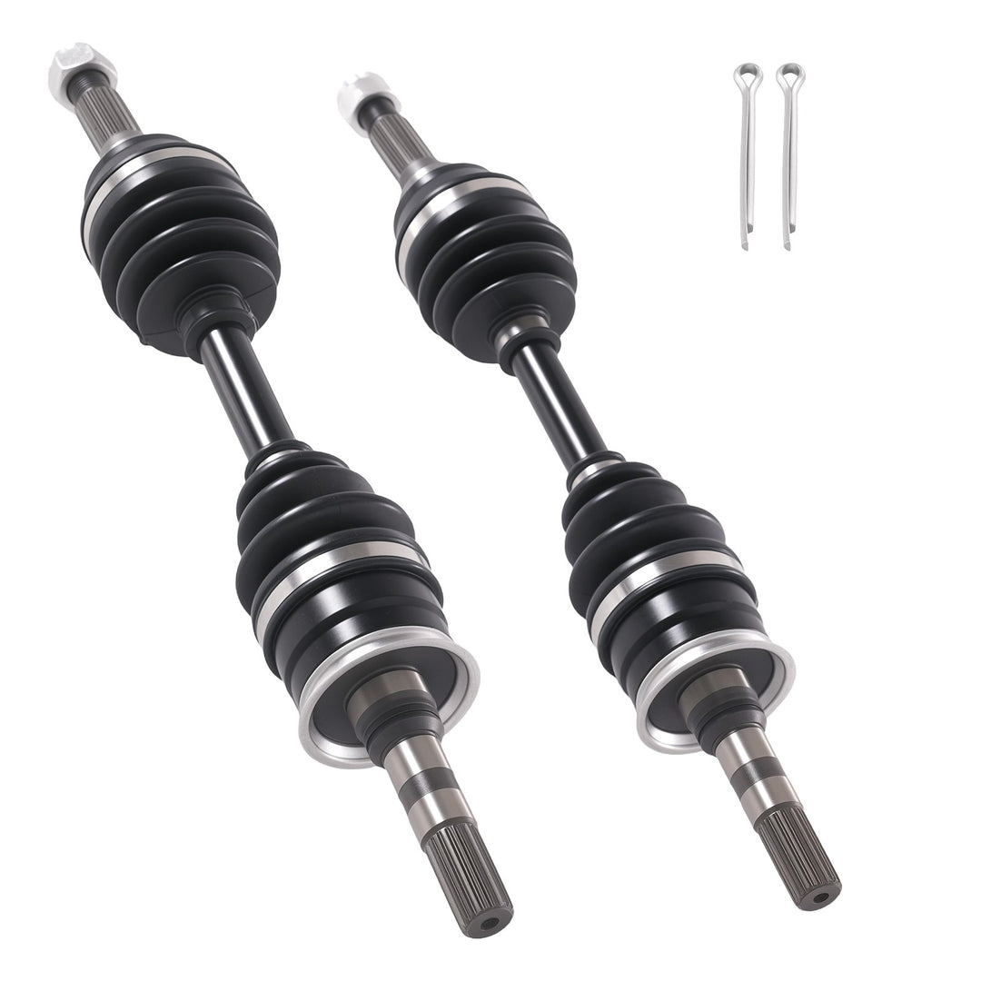 Front CV Axles for 1989-2004 Kawasaki Bayou 300 4x4, Pair 59266-1073