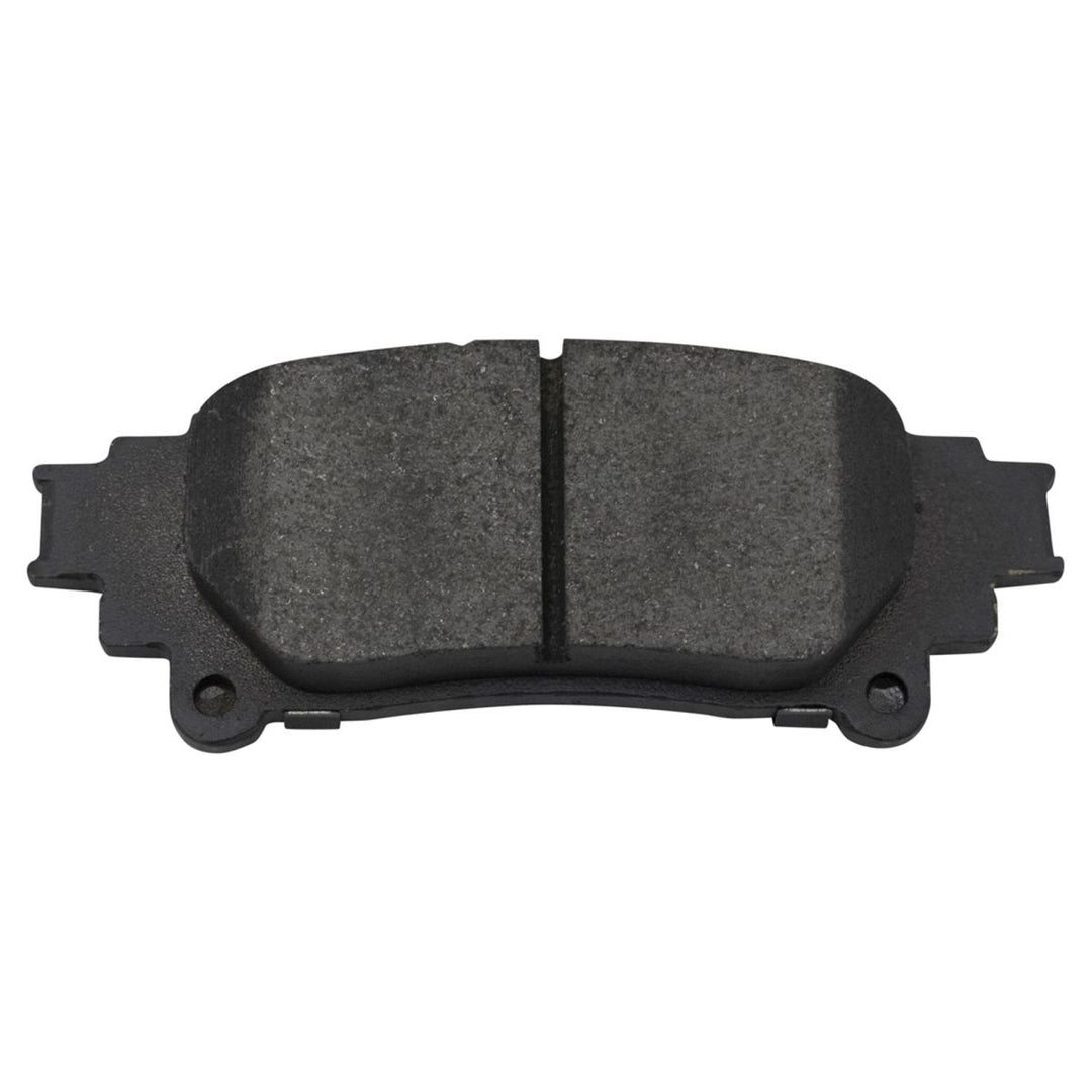 Rear Ceramic Brake Pad, Rotor and Parking Brake Shoe Kit for 2012-2017 Toyota Prius V and 2016-2019 Mirai