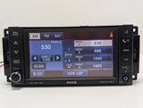 07-13 Chrysler Jeep Dodge 6 Disc DVD MP3 Satellite CD Radio P05064816AD RER OEM - product image