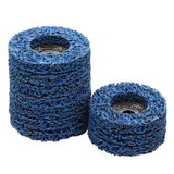 4 inch Poly Strip Disc Wheel for Angle Grinder Paint and Rust Removal 10 Pack