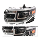 Left HID Projector Headlight for 2013-2019 Ford Flex FO2518112 – product image