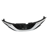 Black Chrome Front Upper Grille for 2015-2018 Nissan Murano