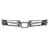 Black Chrome Front Grille Assembly for 2018-2019 Toyota Sienna