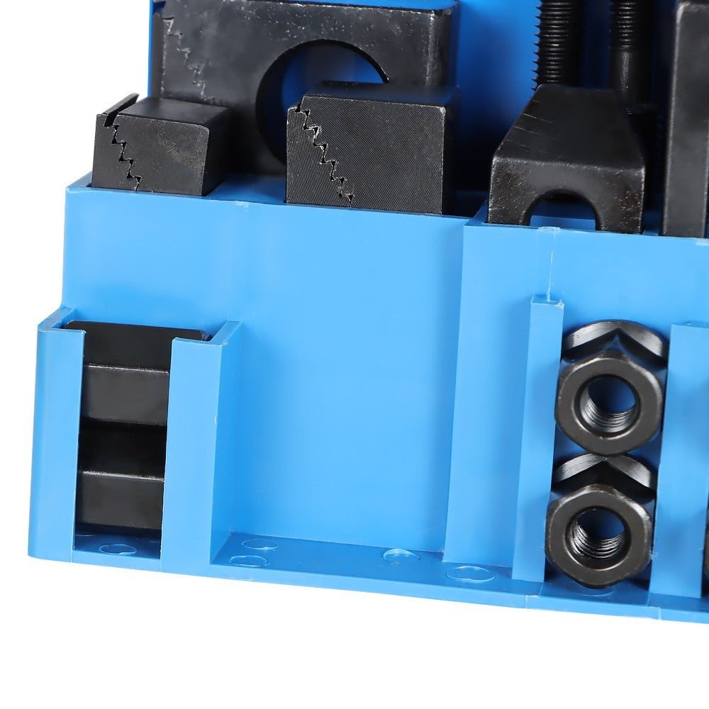58-Piece 1/2 Inch T-Slot Clamping Kit with 3/8-16 Studs