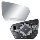 Right Side Door Mirror Glass Heated for 18-24 Chevrolet Equinox GMC Terrain GM1320560 - view 1