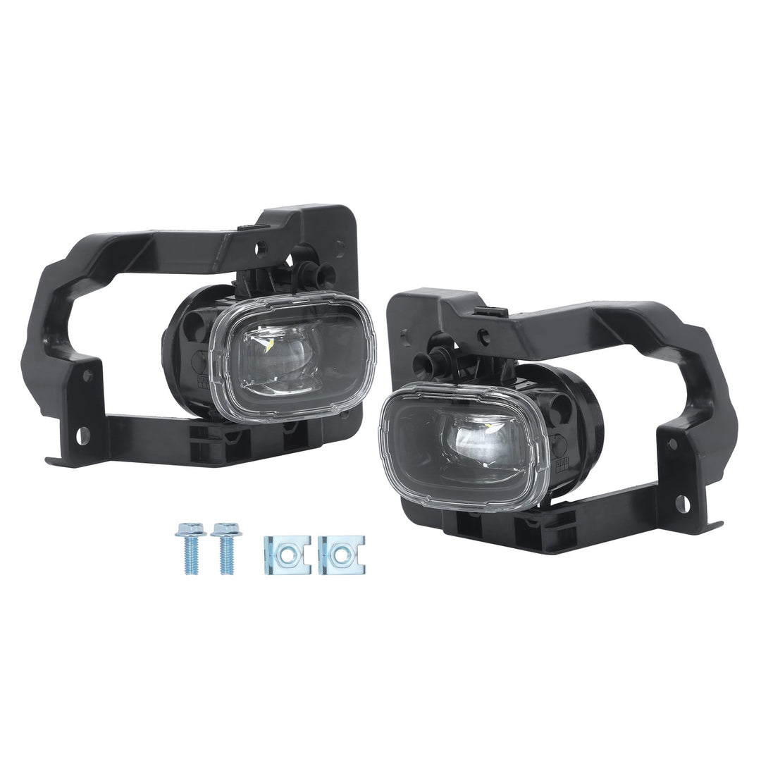 LED Fog Light Pair Clear for 2023-2024 Nissan Pathfinder 261508990D 261558990D