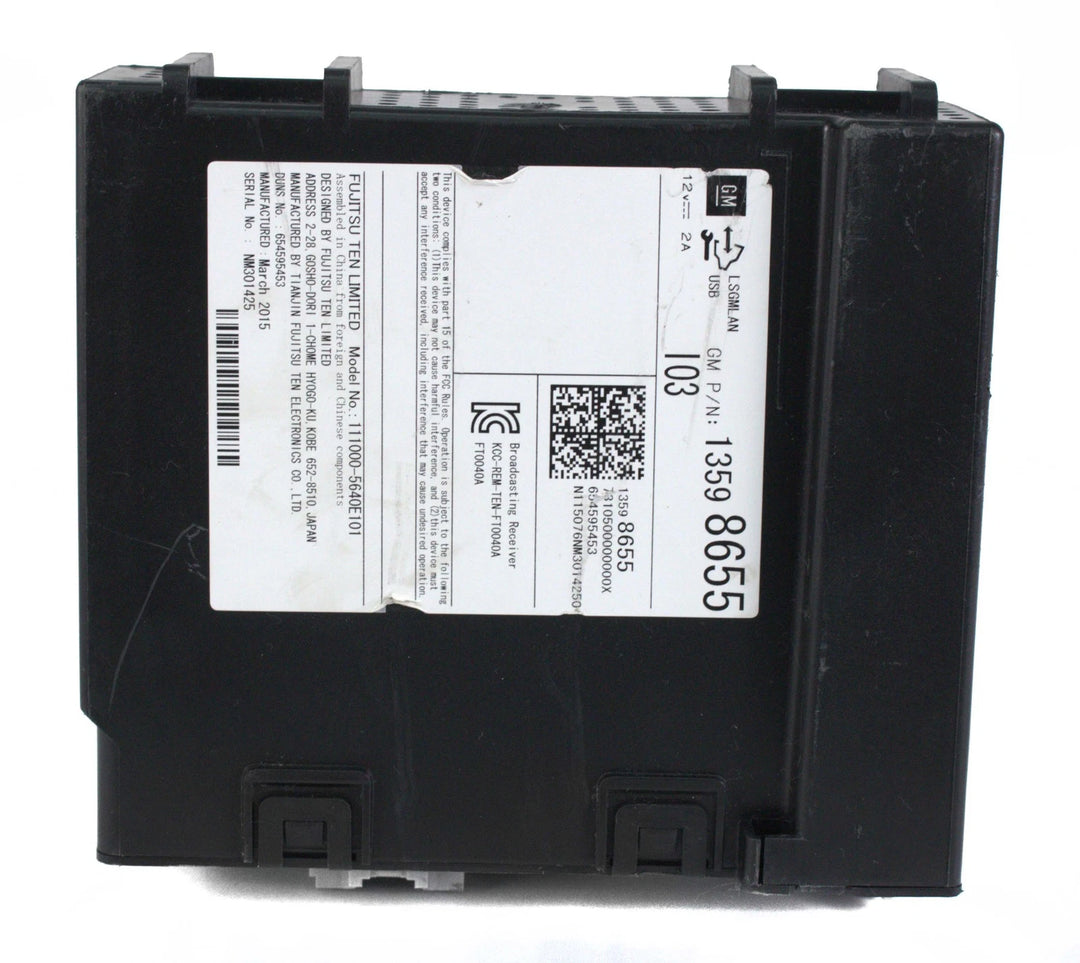 2015 Chevrolet Silverado 1500 2500 3500 AM FM Radio Media Player 13598655 - product image