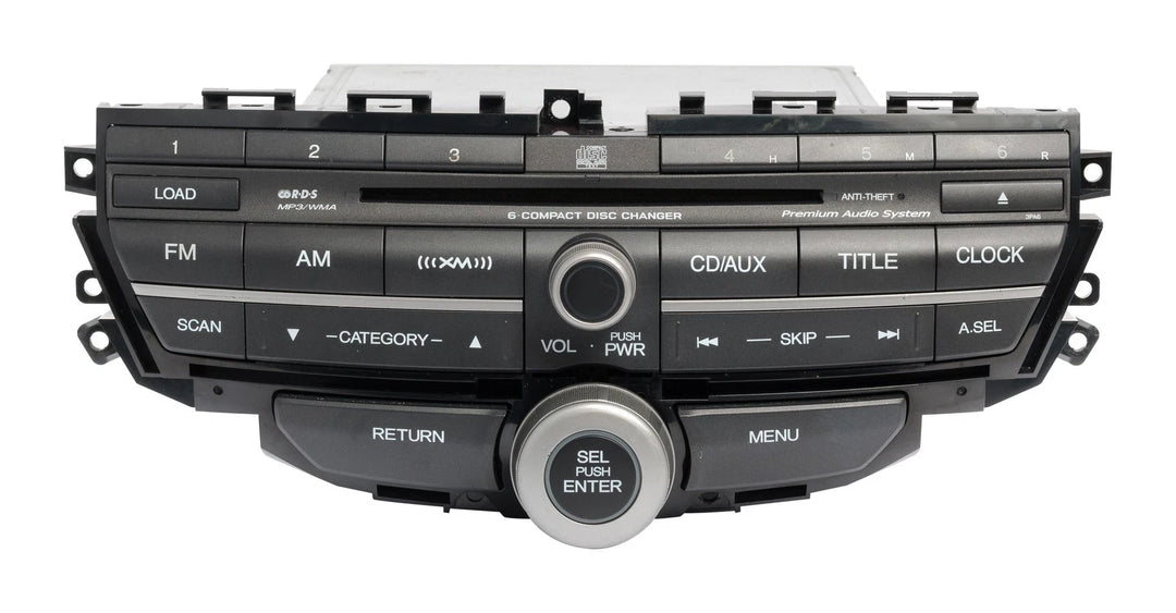 2008-2009 Honda Accord AM/FM Radio 6-Disc CD MP3 Player 39101-TE0-A511-M1 3PA6 - product image 1