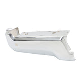 Rear Left Chrome Bumper Face Bar with Sensor Holes for 2017-2019 Ford F-250 F-350 FO1102387