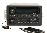 Chevy GMC 2002-03 Trailblazer Envoy Radio AM/FM CD Cassette with Aux Input 15058225 - product image