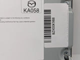 2019-2020 Mazda 3 AM/FM CD Radio Receiver BDGF 66 9C0F OEM - product image