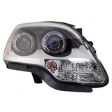 Headlight fits 2007-2012 GMC Acadia Passenger Halogen Blue Lens Lamp Assembly 1221-0046R - product image