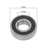 6204-2RS Sealed Deep Groove Ball Bearing 20 Pack 20x47x14mm