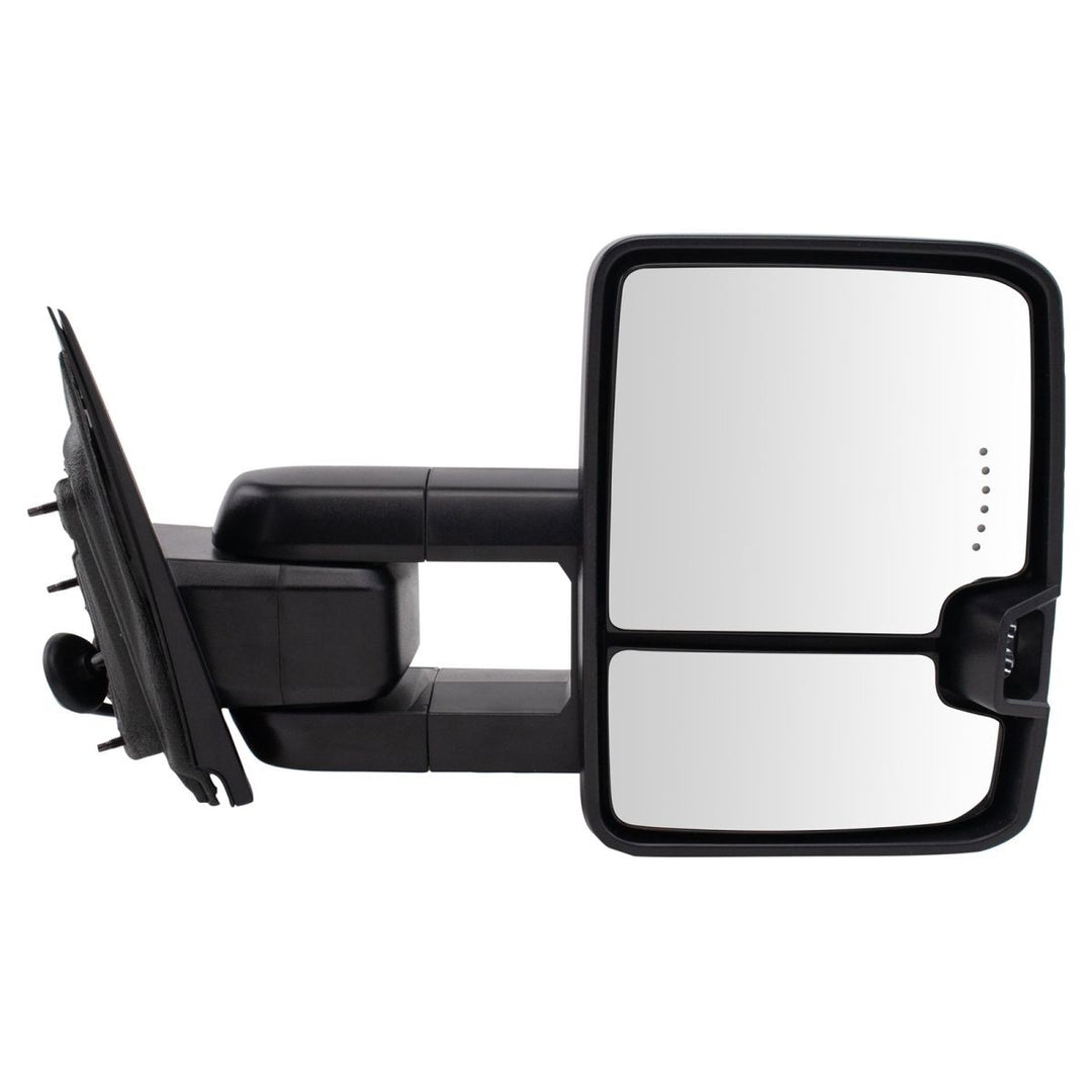 Power Folding Towing Mirror Pair for 2015-2016 Chevrolet Silverado and GMC Sierra