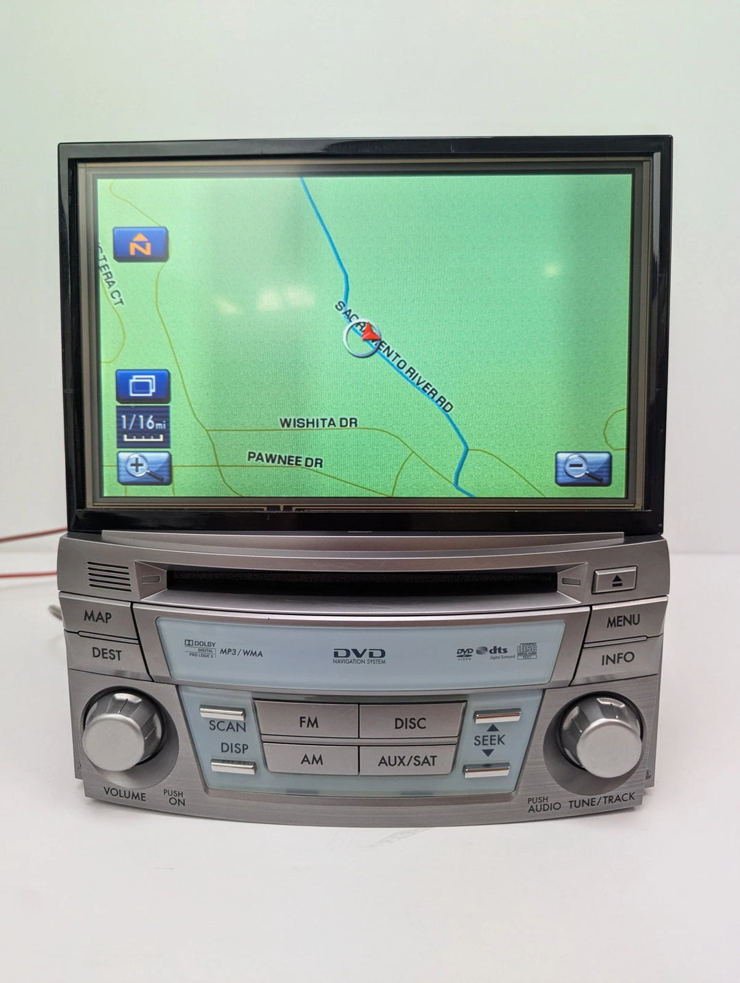 2010-2012 Subaru Outback Legacy Harmon Kardon Navigation Touch Screen Radio * OEM 86271AJ60A - product image