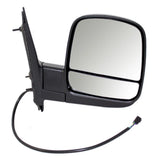 Power Mirror For 2008-2014 Express 1500 Dual Glass Heated Manual Fold Right 1332-7013R - product image