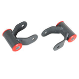 2 Inch Rear Drop Shackle Kit for 2002-2008 Dodge Ram 1500 2WD 4WD