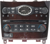2008-2009 Infiniti EX35 G37 Dual-Zone Temperature Audio Control Panel 25810JK600 - product image