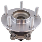 Front and Rear Wheel Hub and Bearing Set for 2014-2018 Mazda 3