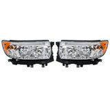 Halogen Headlight Pair Chrome for 2006-2008 Subaru Forester