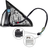 Power Mirror For 2013 1500 Turn Signal Indicator Heated Manual Fold Left 2332-0030L - product image