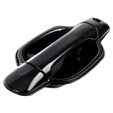 Exterior Door Handle Pair, Smooth Black, for 2004-2011 Chevrolet Colorado & GMC Canyon