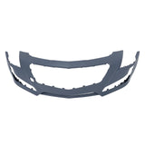 Primed Front Bumper Cover without Sensor Holes for 2014-2019 Cadillac CTS Sedan 84033411