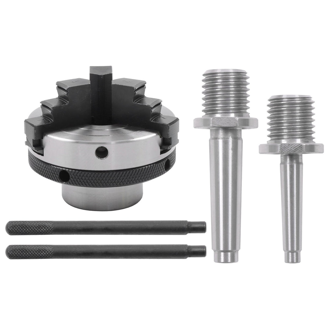 2 Inch 3-Jaw Self-Centering Mini Lathe Chuck with Arbors D4103