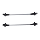 Universal 48 in Aluminum Roof Rack Cross Bars with 3 Clamp Types
