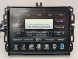 W/ CODE 2016 Dodge Ram 1500 Jeep Cherokee Navigation Radio Receiver Display OEM 68258671AE - product image