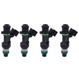 Fuel Injector Set of 4 for 2007-2012 Nissan Versa Sentra 2009-2014 Cube 16600-EN200