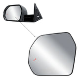 Driver Left Side Door Mirror Glass BLIS And Heat for 22-25 Toyota Tundra Sequoia 897400C661 - view 3