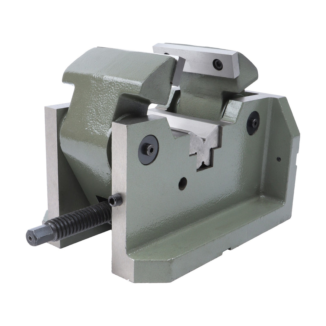 V-Block Machine Vise 4 Inch for Shafts and Round Parts Horizontal and Vertical