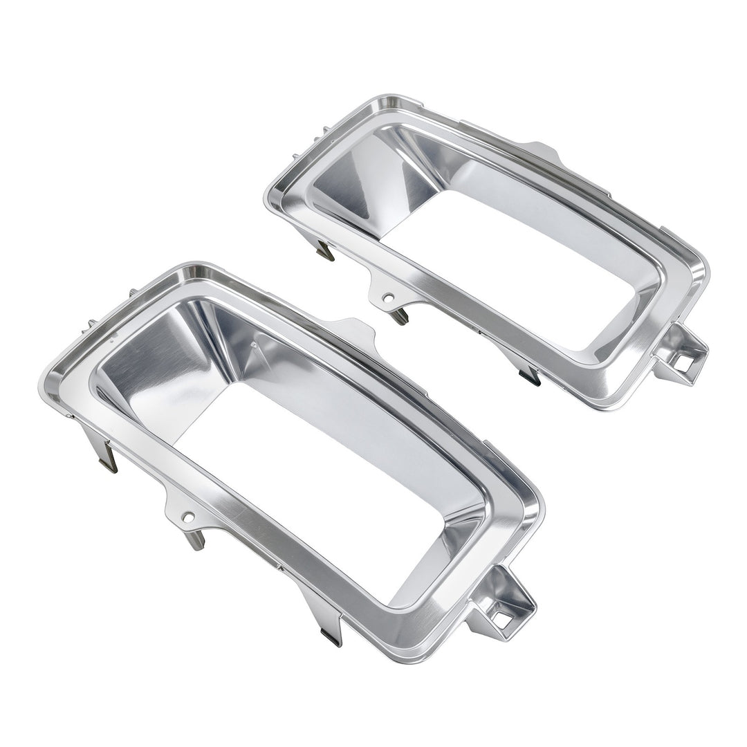 Chrome Fog Light Cover Pair for 2014-2015 Chevrolet Silverado 1500 22944879 22944880