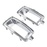Chrome Fog Light Cover Pair for 2014-2015 Chevrolet Silverado 1500 22944879 22944880