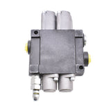 2 Spool Double Acting Hydraulic Control Valve 13 GPM 3600 PSI SAE Ports