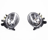 Front Bumper Fog Light Pair with Bulbs for 2008-2012 Audi A4 S4 & 2009-2011 A6 S6