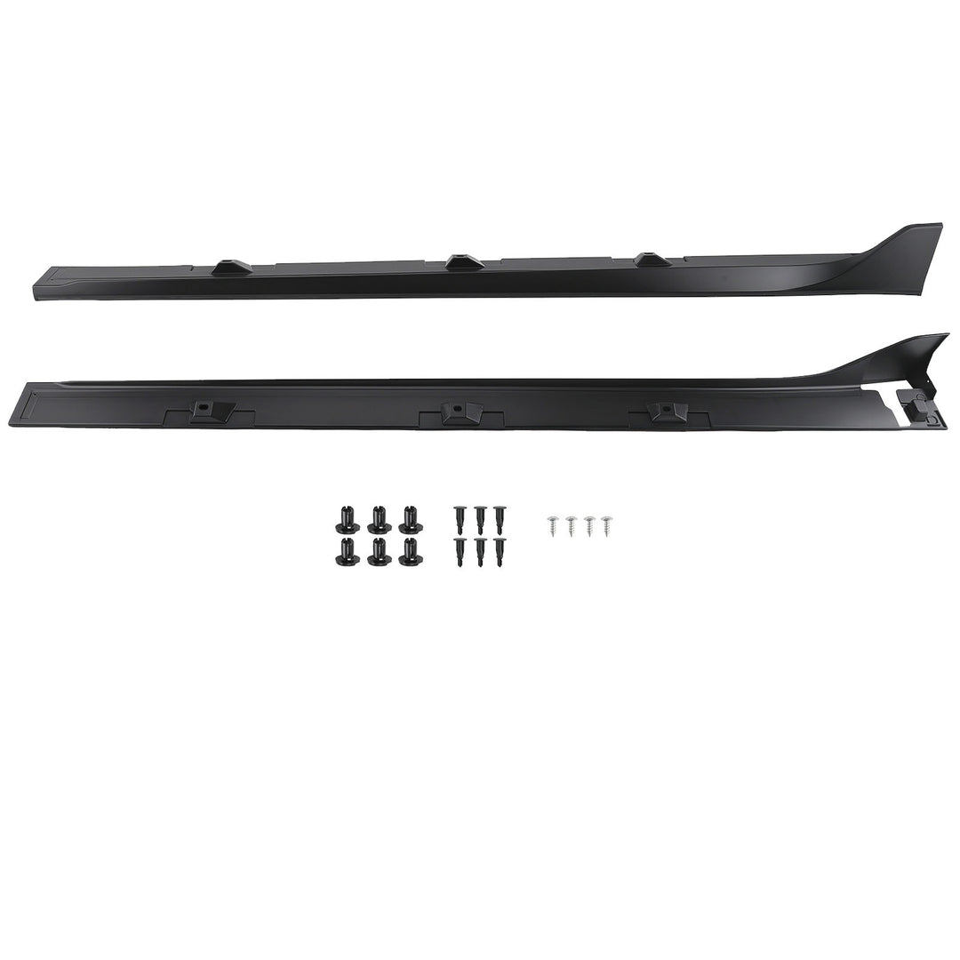 Side Skirt Extensions for 2016-2021 Honda Civic Sedan, Pair