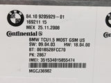 07-16 BMW 328i 335i 535i 750i Z4 X5 X6 Telematic Control Module Computer 9205929 OEM 9205929-01 - product image