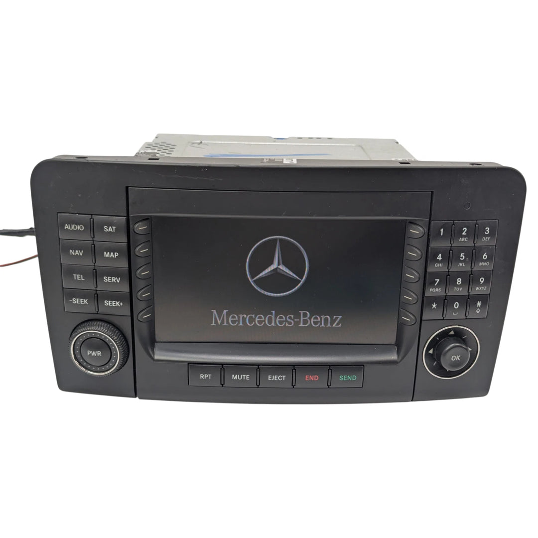 06-07 Mercedes GL320 GL450 GL550 ML350 Sat Radio Navigation Screen Display OEM A1648201679 - product image