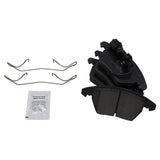 Front Performance Ceramic Pad & Coated Rotor Kit for VW Jetta, Golf, Rabbit, Beetle & Audi A3