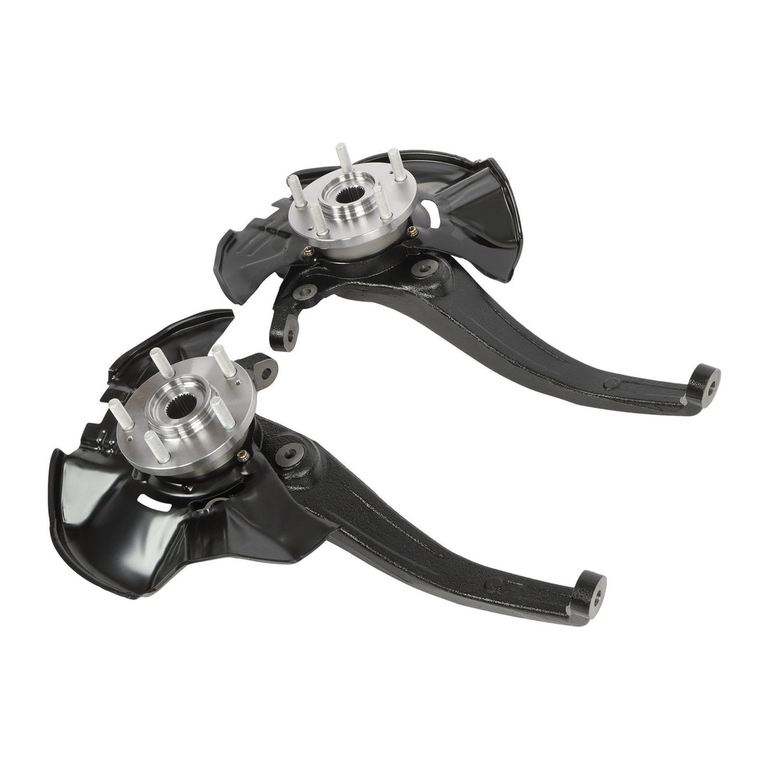 Front Steering Knuckle and Hub Assembly Pair for 2006-2010 Hyundai Sonata LK105 LK106