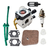 Carburetor Kit with Air Filter and Fuel Line for Stihl FS38 FS45 FS46 FS55 KM55 HS45 C1Q-S97A