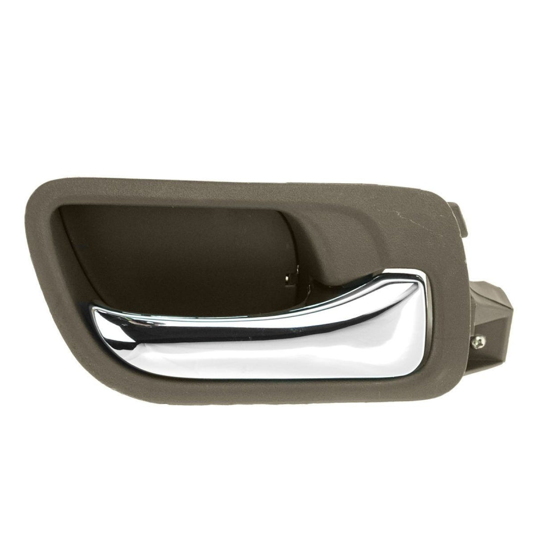 Front Interior Door Handle Pair, Taupe, for 2003-2007 Honda Accord Sedan