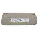 Gray Left Driver Sun Visor with Light for 2007-2014 Chevrolet GMC Cadillac 22850306