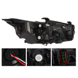 Driver Side LED Headlight for 2014-2022 Infiniti Q50 without AFS 260604HB0B – product image 5