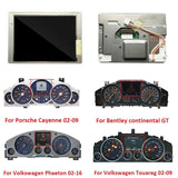 Speedometer Cluster LCD for 2004 -2010 Porsche Cayenne / Bentley Continental / Phaeton / Touareg LQ050A5AG03