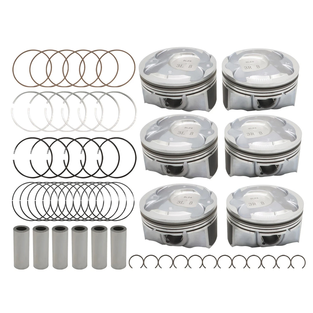 Hyundai / Kia 3.3L V6 Standard Piston & Ring Set 230413CFA0